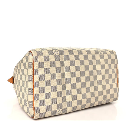 Louis Vuitton Damier Azur Speedy 30 4 of 10