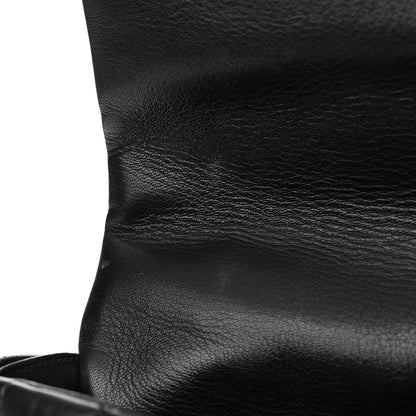 Chanel Shiny Goatskin Quilted Large Chanel 19 Flap Black 13 of 16