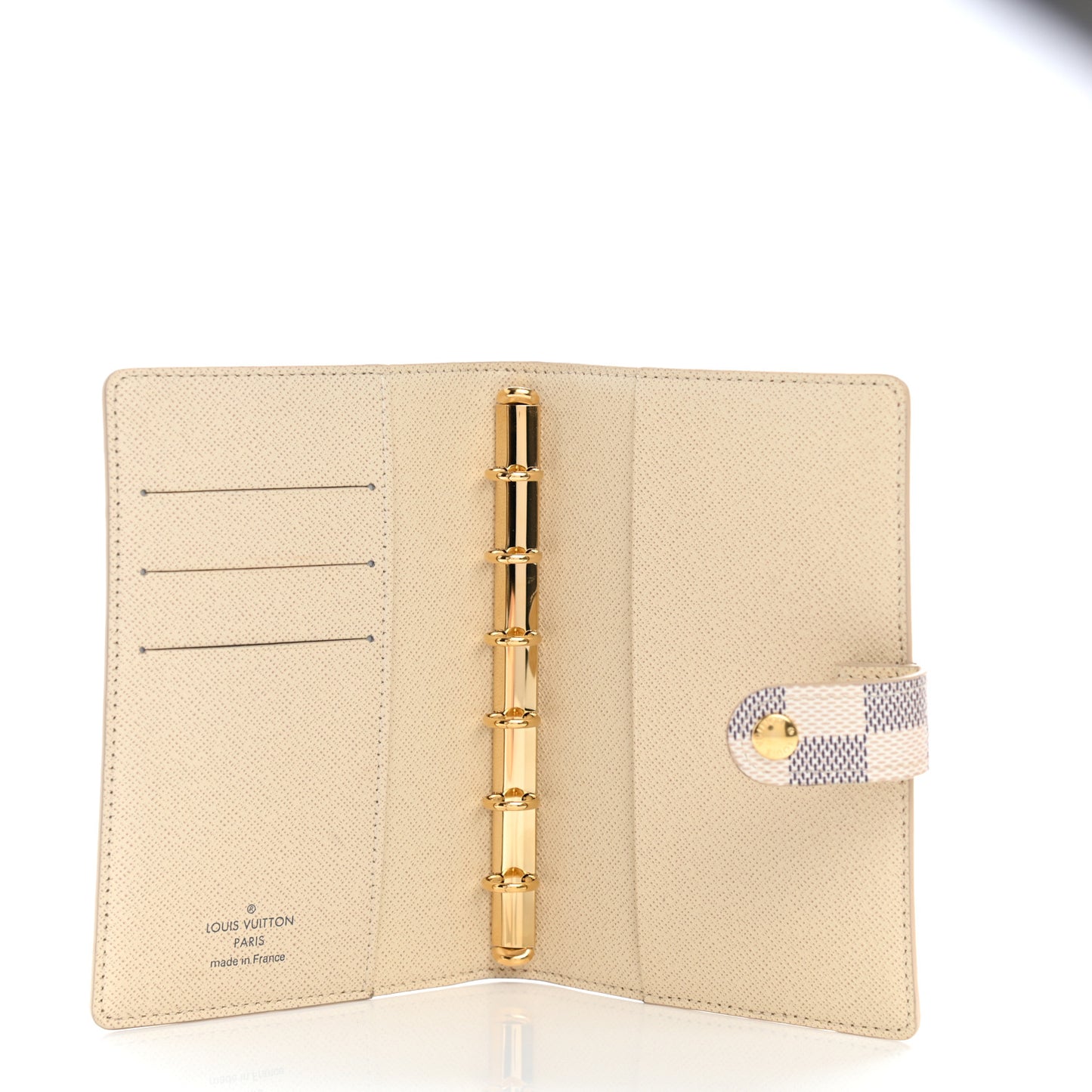 Damier Azur Small Ring Agenda Cover