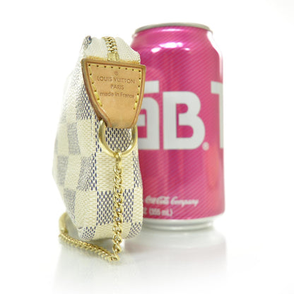 Louis Vuitton Damier Azur Mini Pochette Accessories 2 of 6