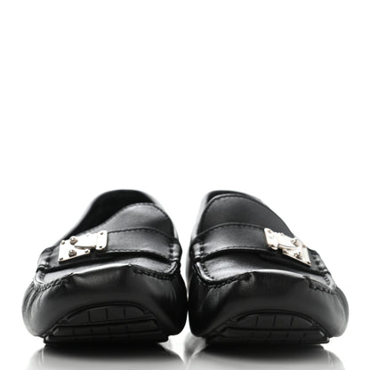 Louis Vuitton Calfskin Lombok Mocassin Loafers 36 Black 2 of 12