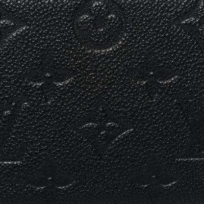 Louis Vuitton Empreinte Clemence Wallet Black 7 of 7