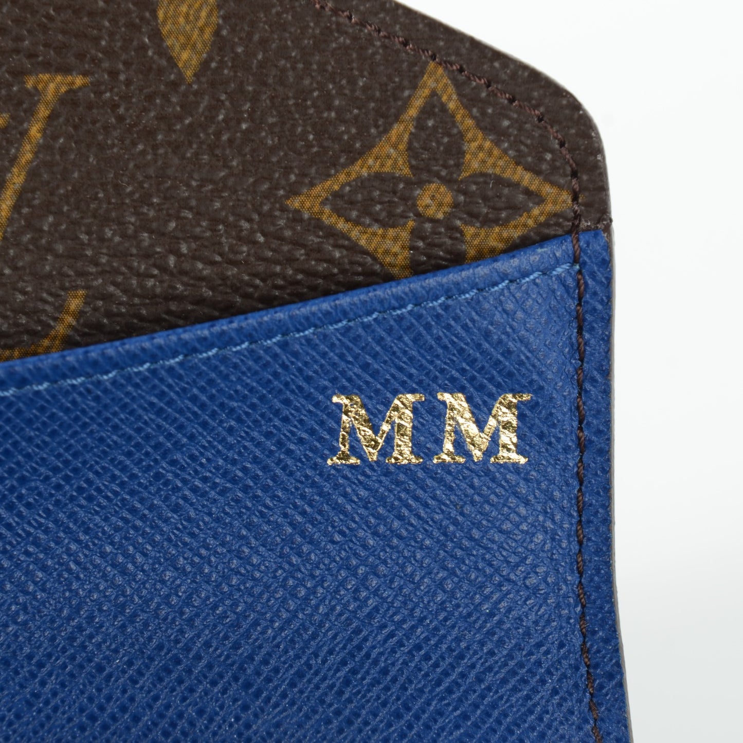 Monogram Josephine Wallet Blue
