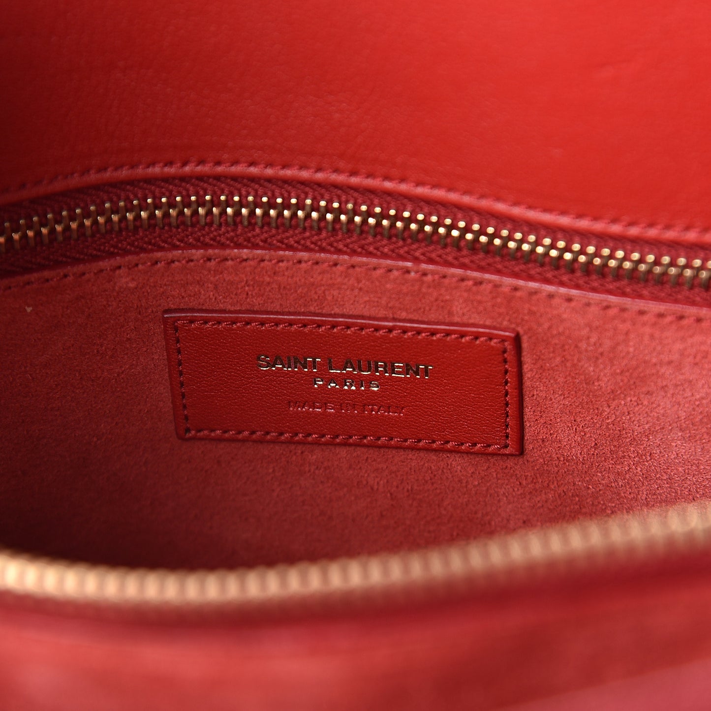 Calfskin Small Sac De Jour Lipstick Red