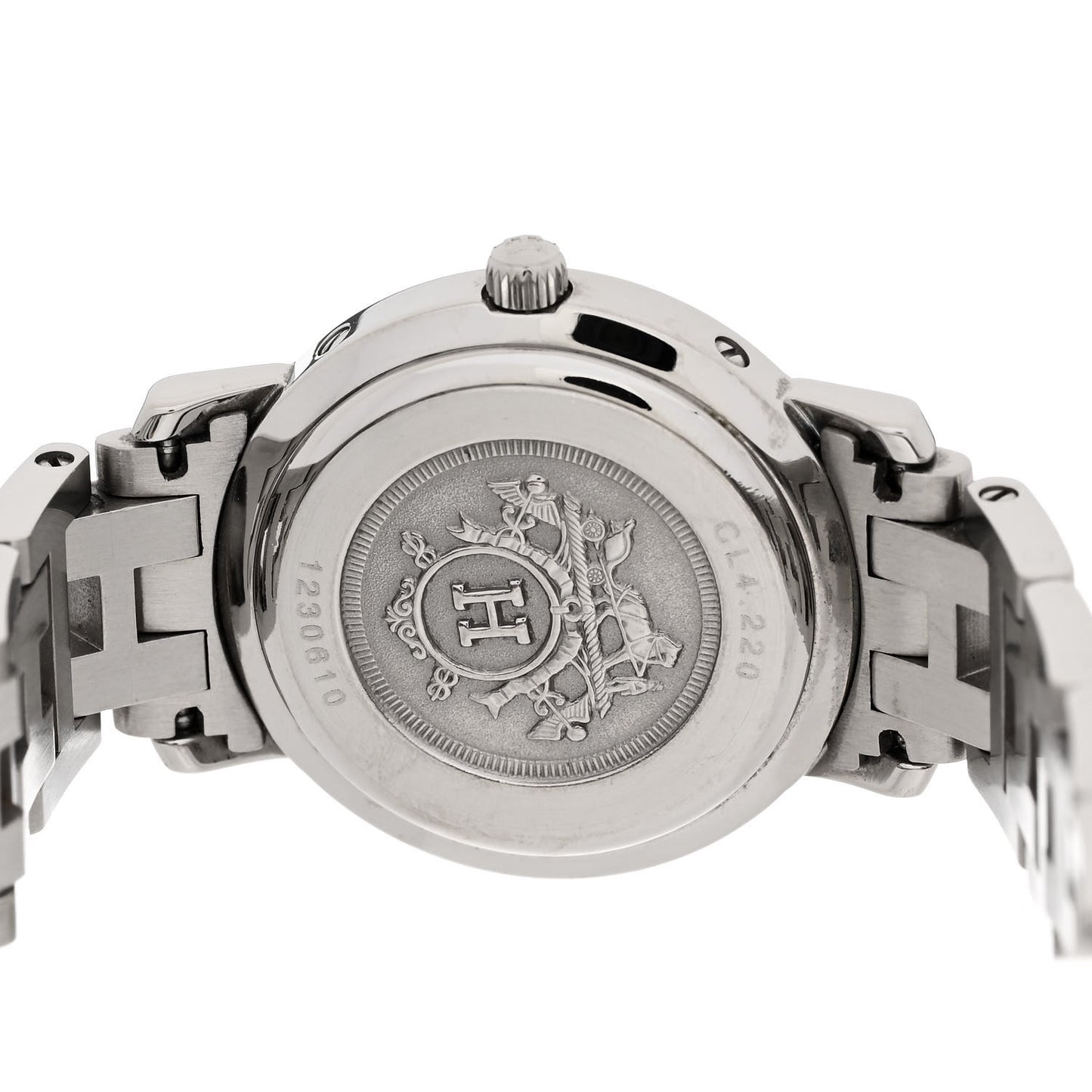 Stainless Steel 24mm Clipper Quartz Watch Gold