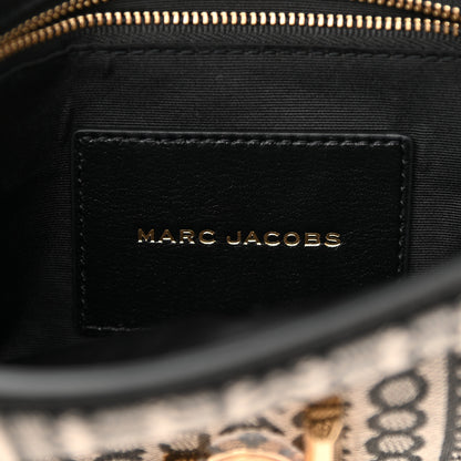 Marc Jacobs Cotton Jacquard Monogram Snapshot Camera Bag Beige Multicolor 6 of 10