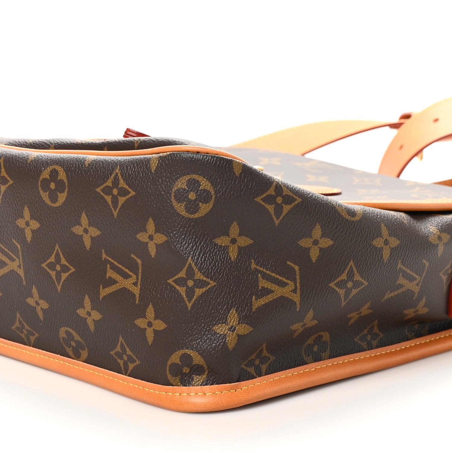 Louis Vuitton Monogram Satchel Messenger G69 10 of 10