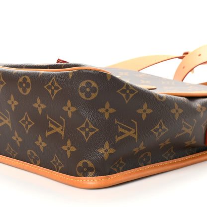Louis Vuitton Monogram Satchel Messenger G69 10 of 10