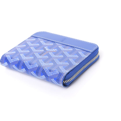 Goyard Goyardine Compact Wallet Blue 8 of 8