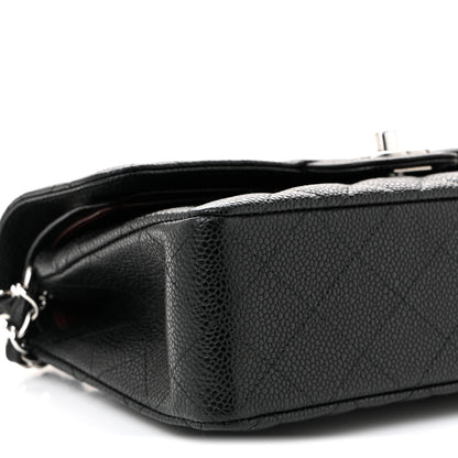 Chanel Caviar Quilted Small Double Flap Black 9 of 10