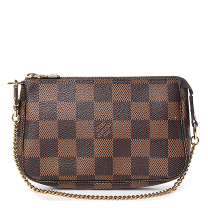 Louis Vuitton Damier Ebene Mini Pochette Accessories 1 of 7