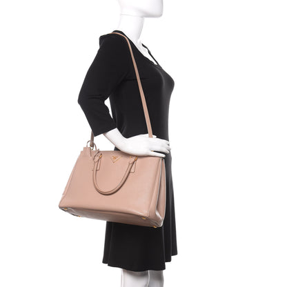 Prada Saffiano Medium Galleria Double Zip Tote Cammeo 2 of 17