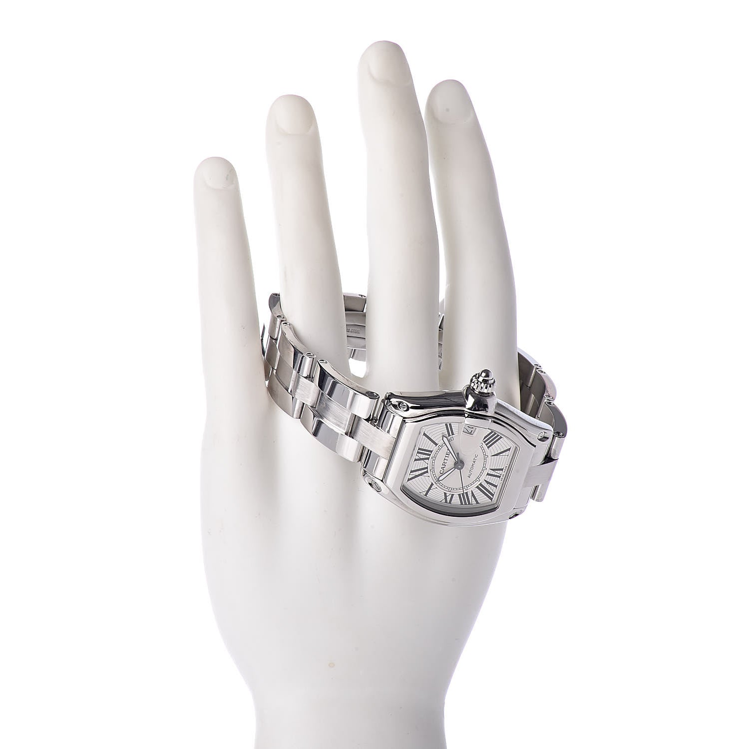 Cartier Stainless Steel 37mm Roadster Automatic Watch 2 of 13