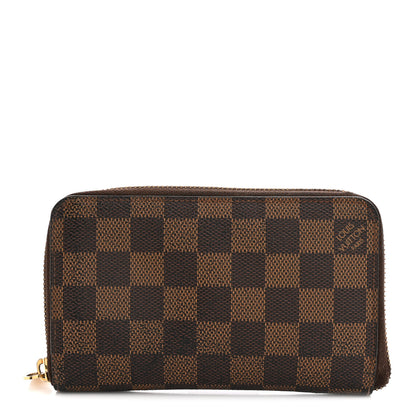 Louis Vuitton Damier Ebene Zippy Compact Wallet 1 of 9