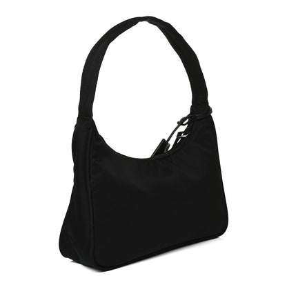 Prada Tessuto Nylon Mini Re-Edition 2000 Bag Black 3 of 13