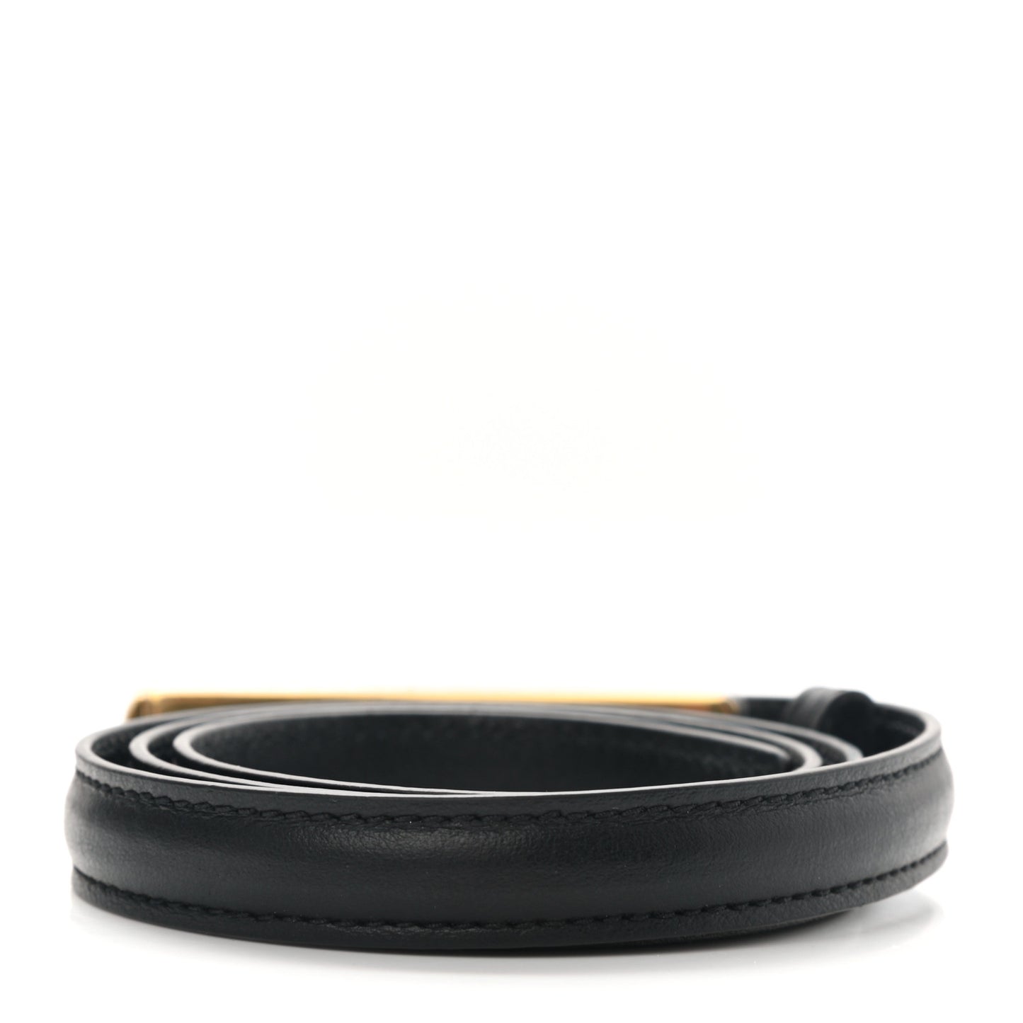 Calfskin Dior ID Belt 70 Black