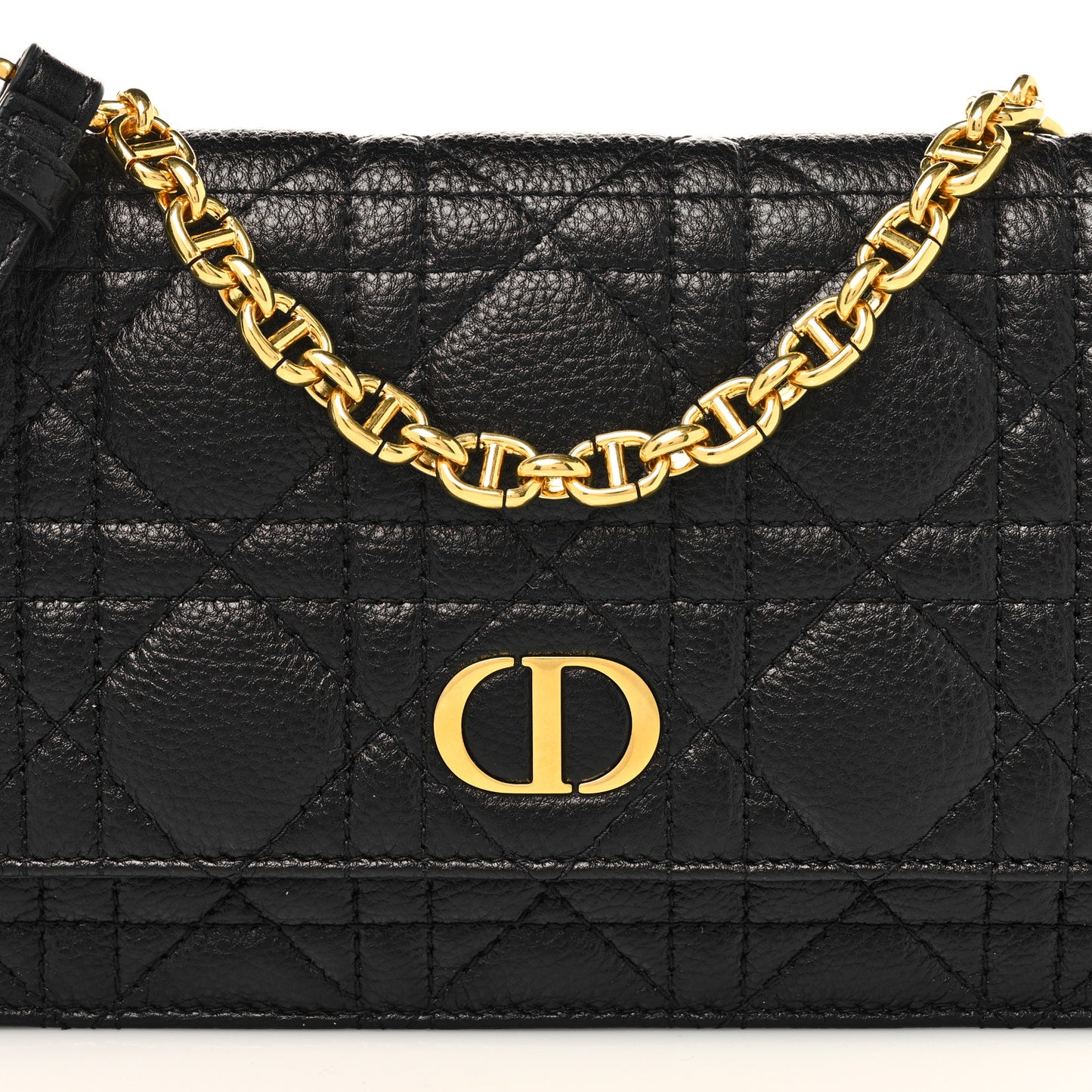 Supple Calfskin Caro Belt Bag Black