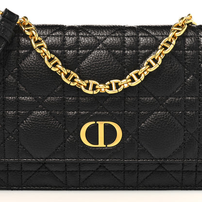 Christian Dior Supple Calfskin Caro Belt Bag Black 8 of 11