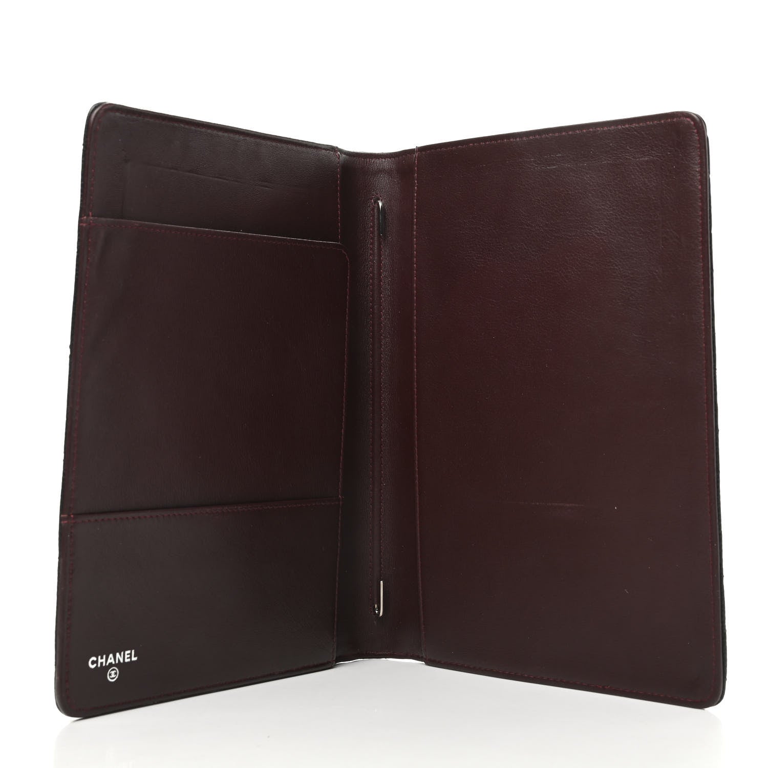 Chanel Caviar Quilted Large Agenda Cover Black 5 of 7