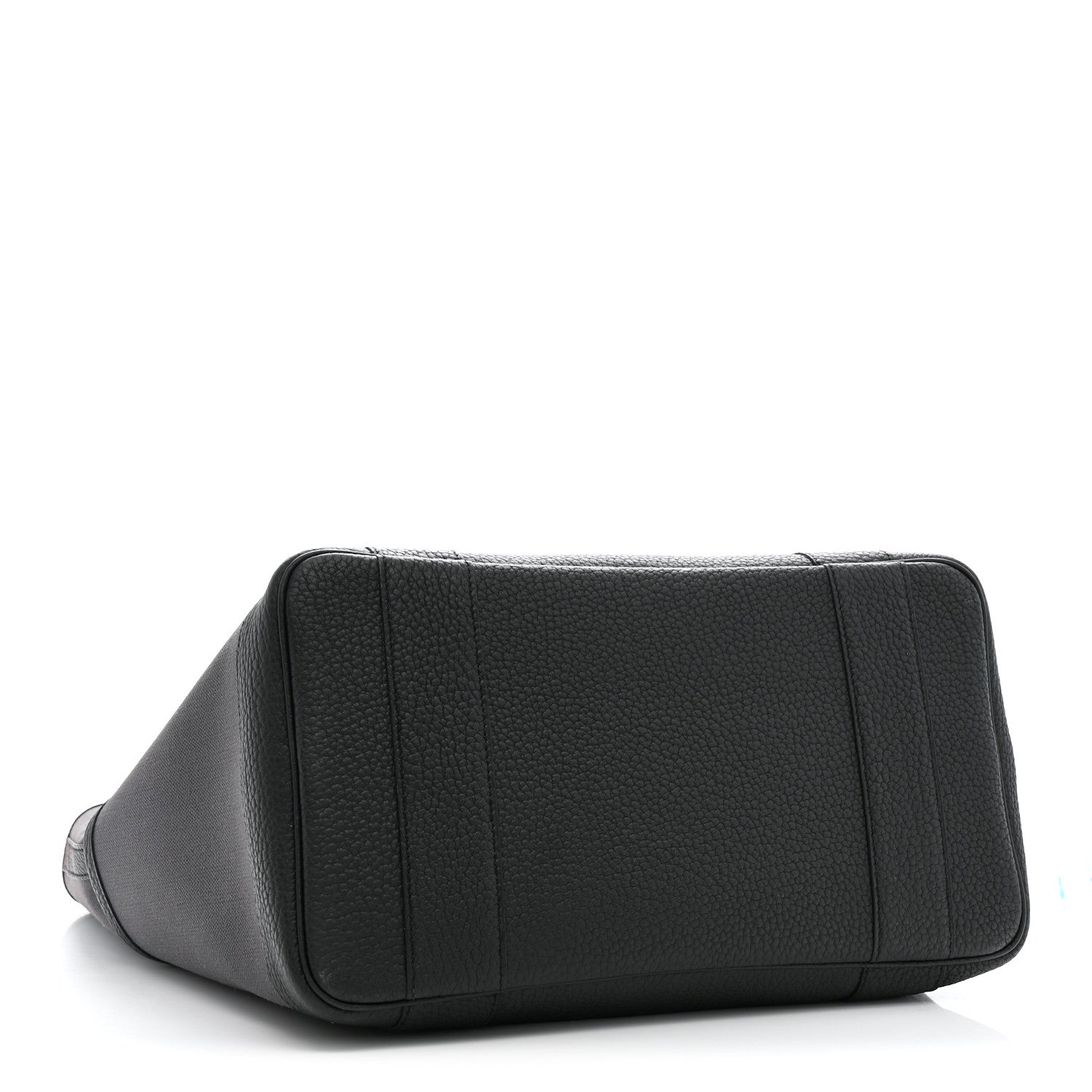 Hermes Toile Militaire Negonda Vertical Pockets Garden Party Carbone Black 4 of 9