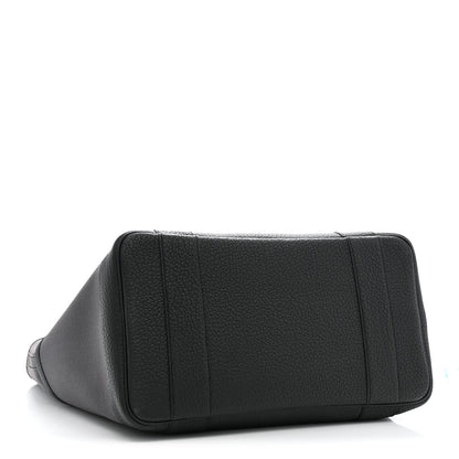 Hermes Toile Militaire Negonda Vertical Pockets Garden Party Carbone Black 4 of 9