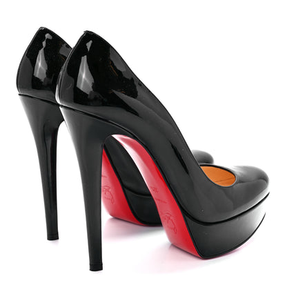 Christian Louboutin Patent Dirditta 130 Platform Pumps 37.5 Black 4 of 7