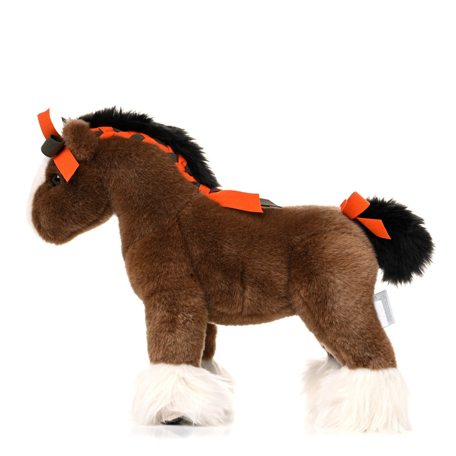 Hermes Fabric Small Hermy The Horse Plush Toy 3 of 11