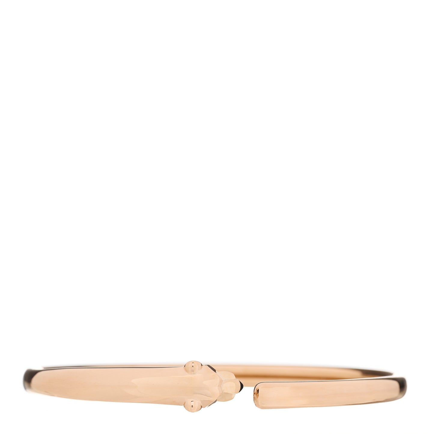 18K Pink Gold Tsavorite Black Onyx Panthere De Cartier Bracelet