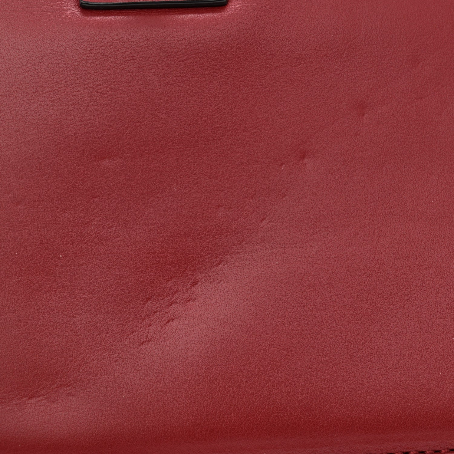 Valentino Garavani Vitello Medium Glam Lock Rockstud Flap Red 10 of 13