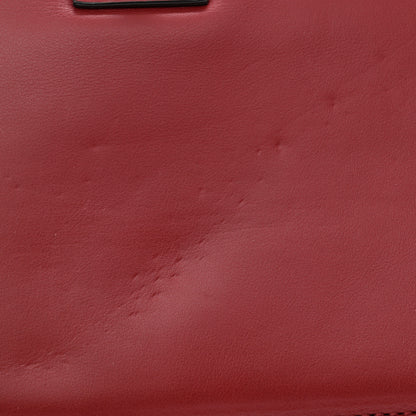 Valentino Garavani Vitello Medium Glam Lock Rockstud Flap Red 10 of 13