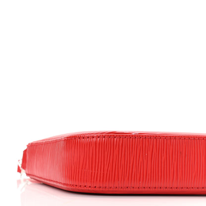 Louis Vuitton Epi Pochette Accessories NM Coquelicot 8 of 13