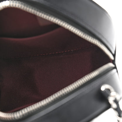 Chanel Lambskin Quilted Round Clutch With Chain Black 5 of 10