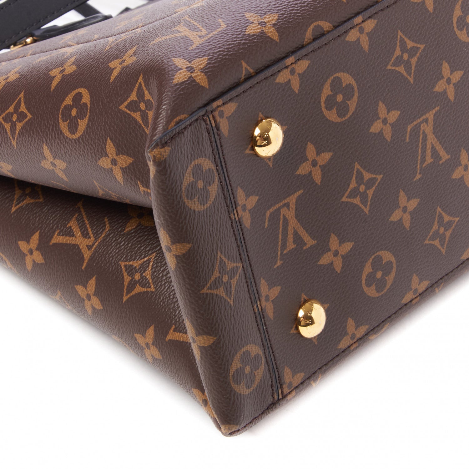 Louis Vuitton Monogram Flower Tote Black 6 of 9