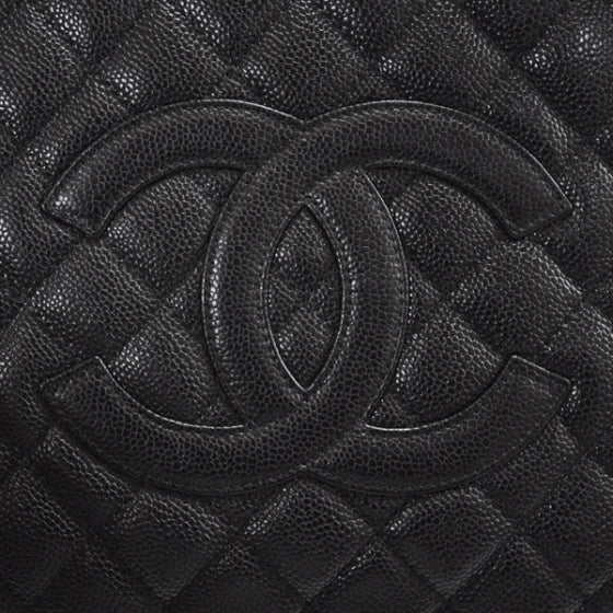 Chanel Caviar Grand Shopping Tote GST Black 1 of 2