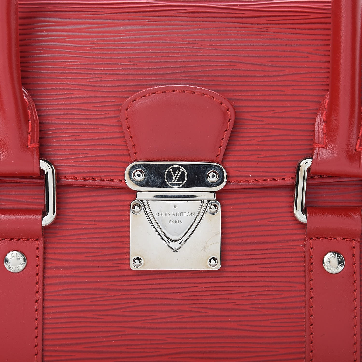 Louis Vuitton Epi Segur PM Castillan Red 8 of 12