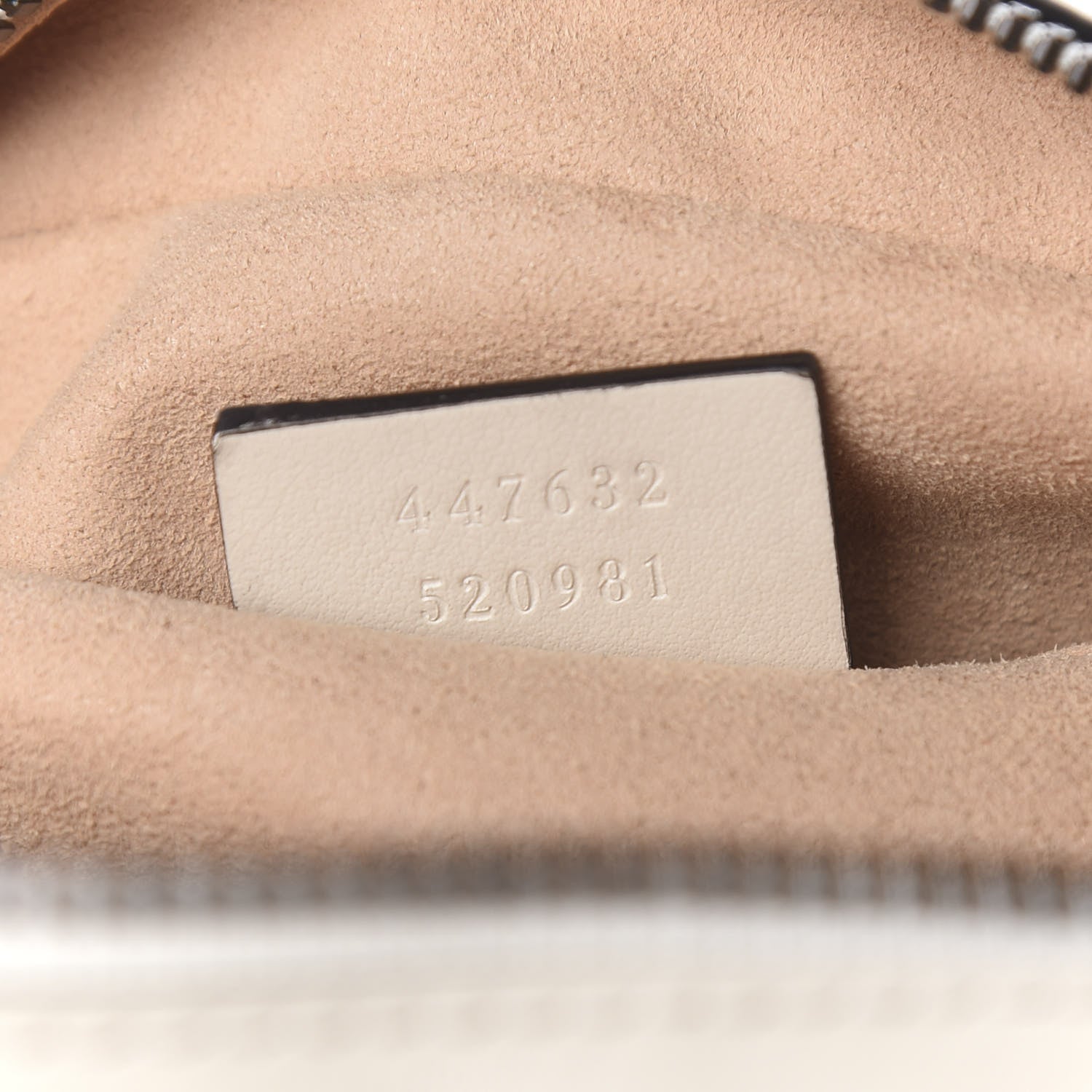 Gucci Calfskin Matelasse Small GG Marmont Chain Shoulder Bag White 6 of 9