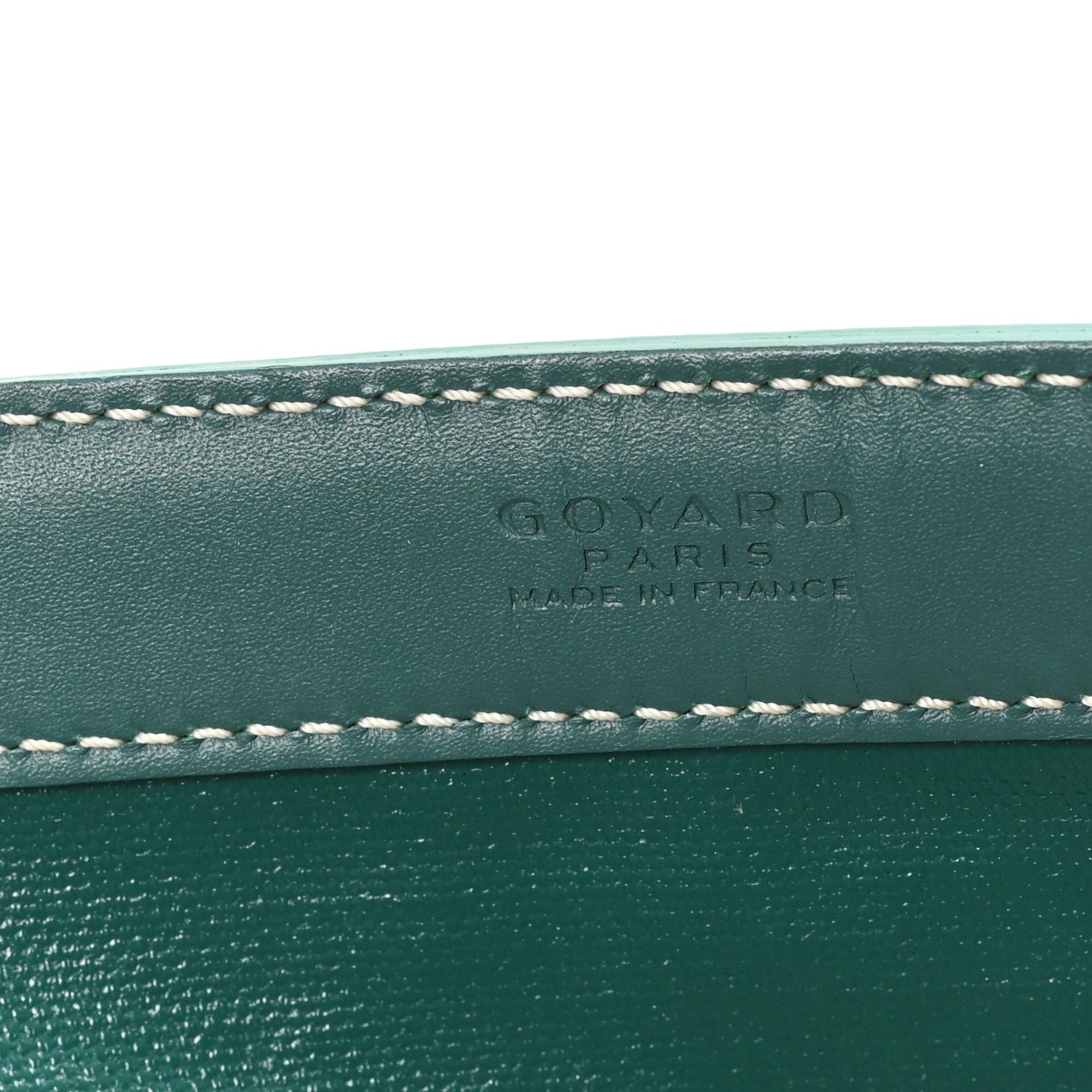 Goyard Goyardine Bellechasse PM Green 6 of 11