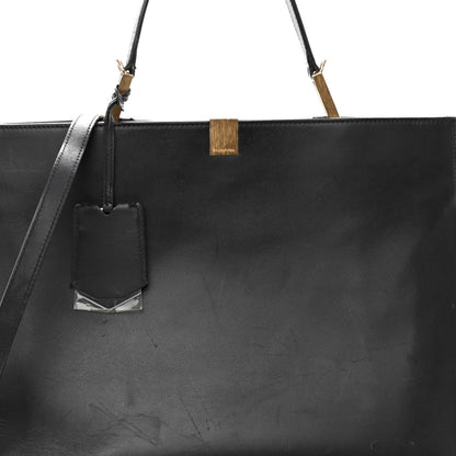 Balenciaga Calfskin Le Dix Soft Cabas M Shoulder Bag Black 8 of 16