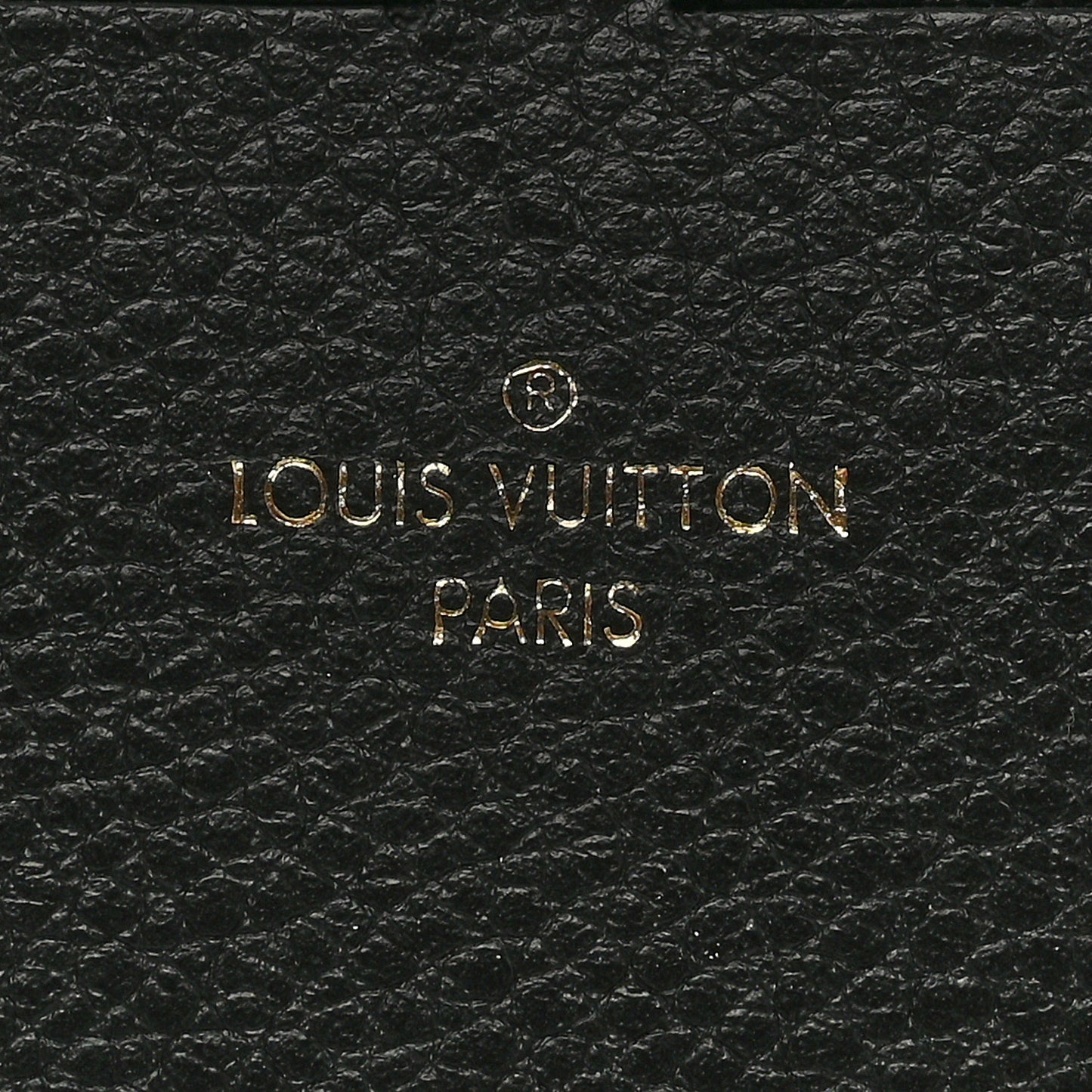 Calfskin Felicie Chain Wallet Card Holder Insert Black