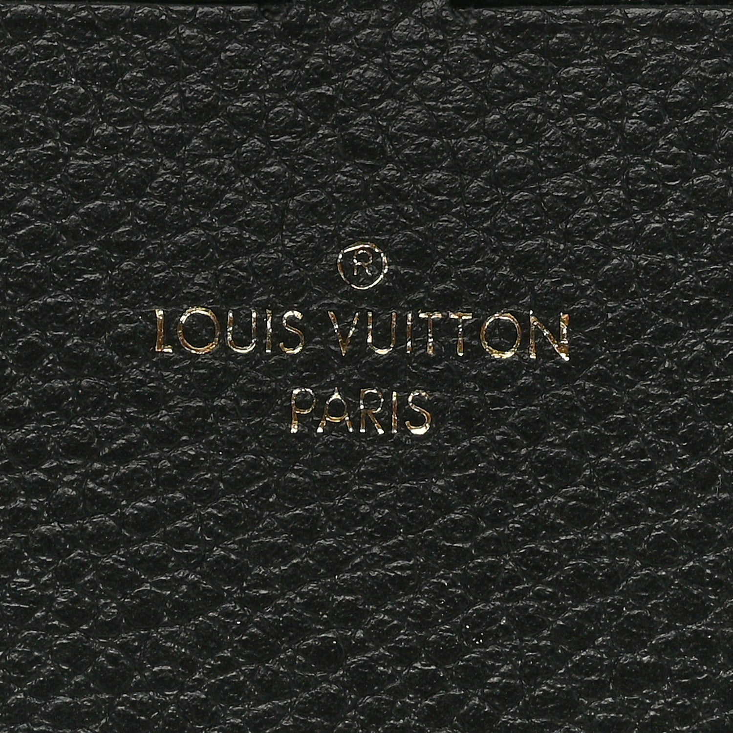 Louis Vuitton Calfskin Felicie Chain Wallet Card Holder Insert Black 6 of 7