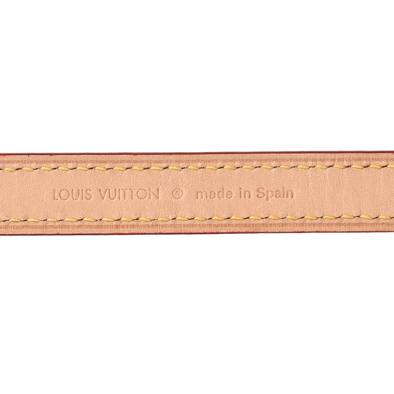 Louis Vuitton Vachetta 16mm Adjustable Shoulder Strap 3 of 7