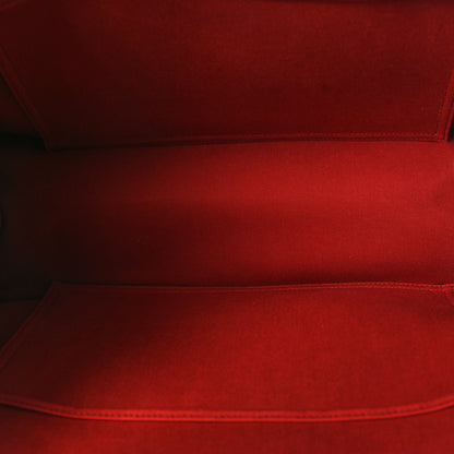 Hermes Toile Cabag 39 Rouge Grenat 5 of 10