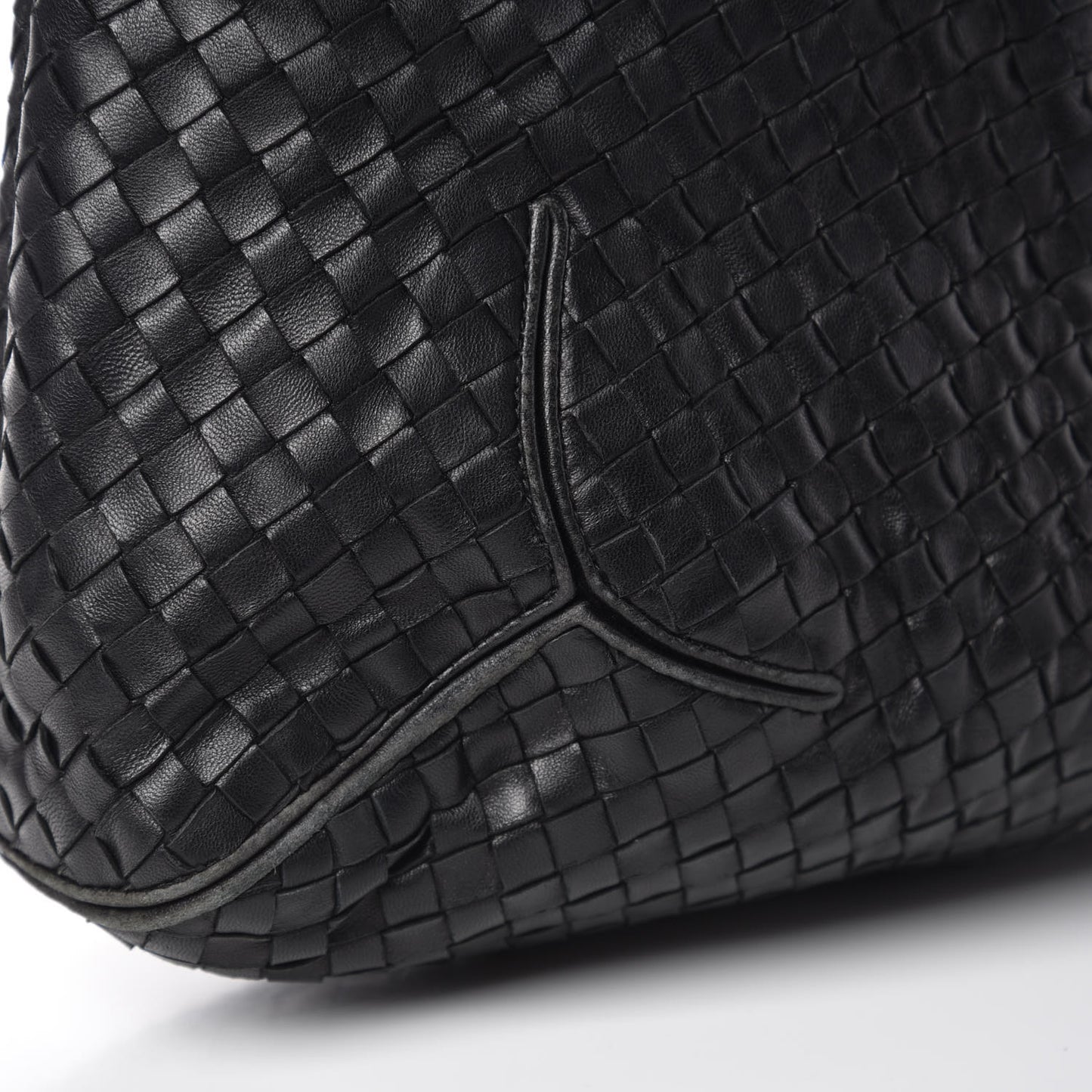 Nappa Intrecciato Ball Hobo Black