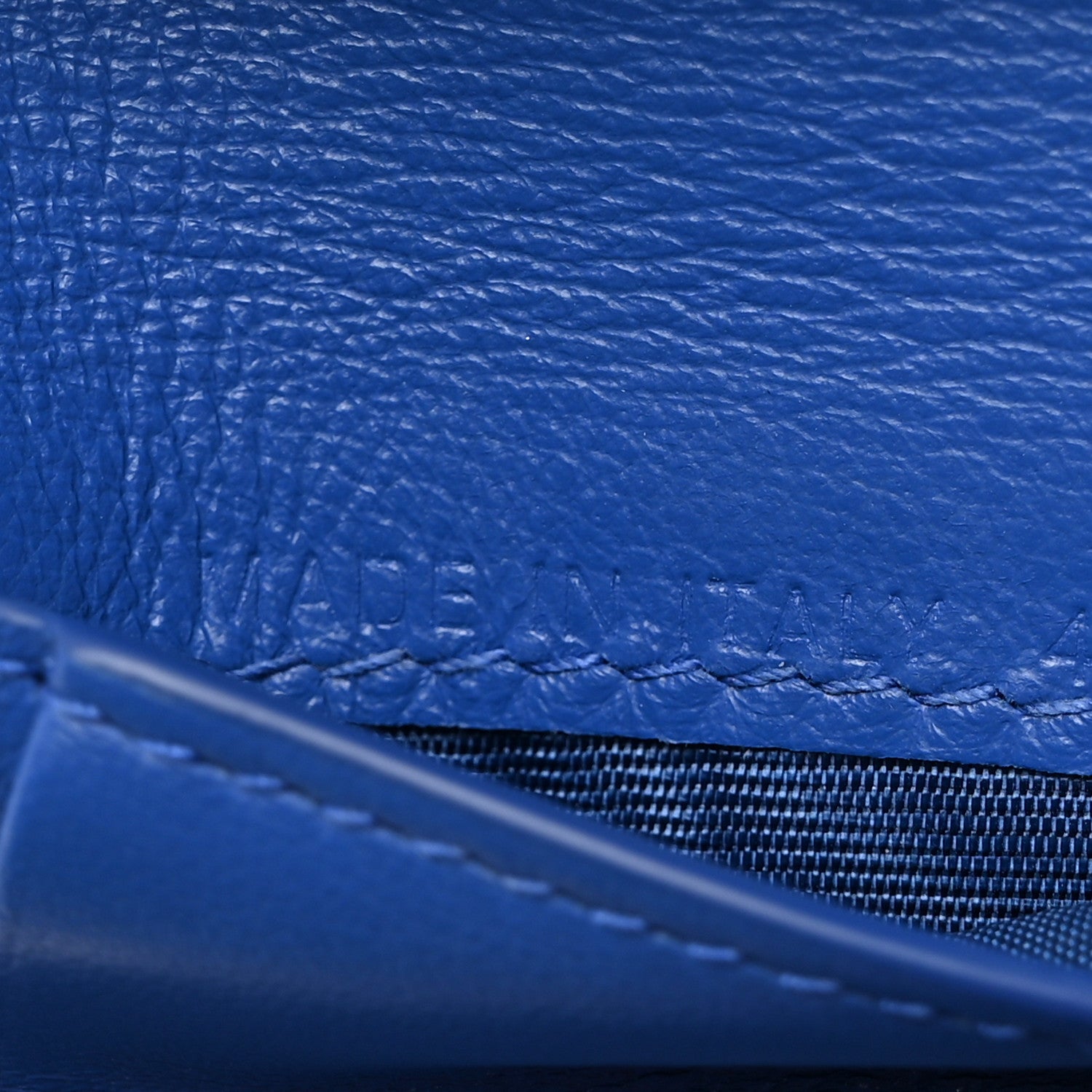 Christian Dior Patent Cannage Lady Dior Lotus Wallet Blue 7 of 8