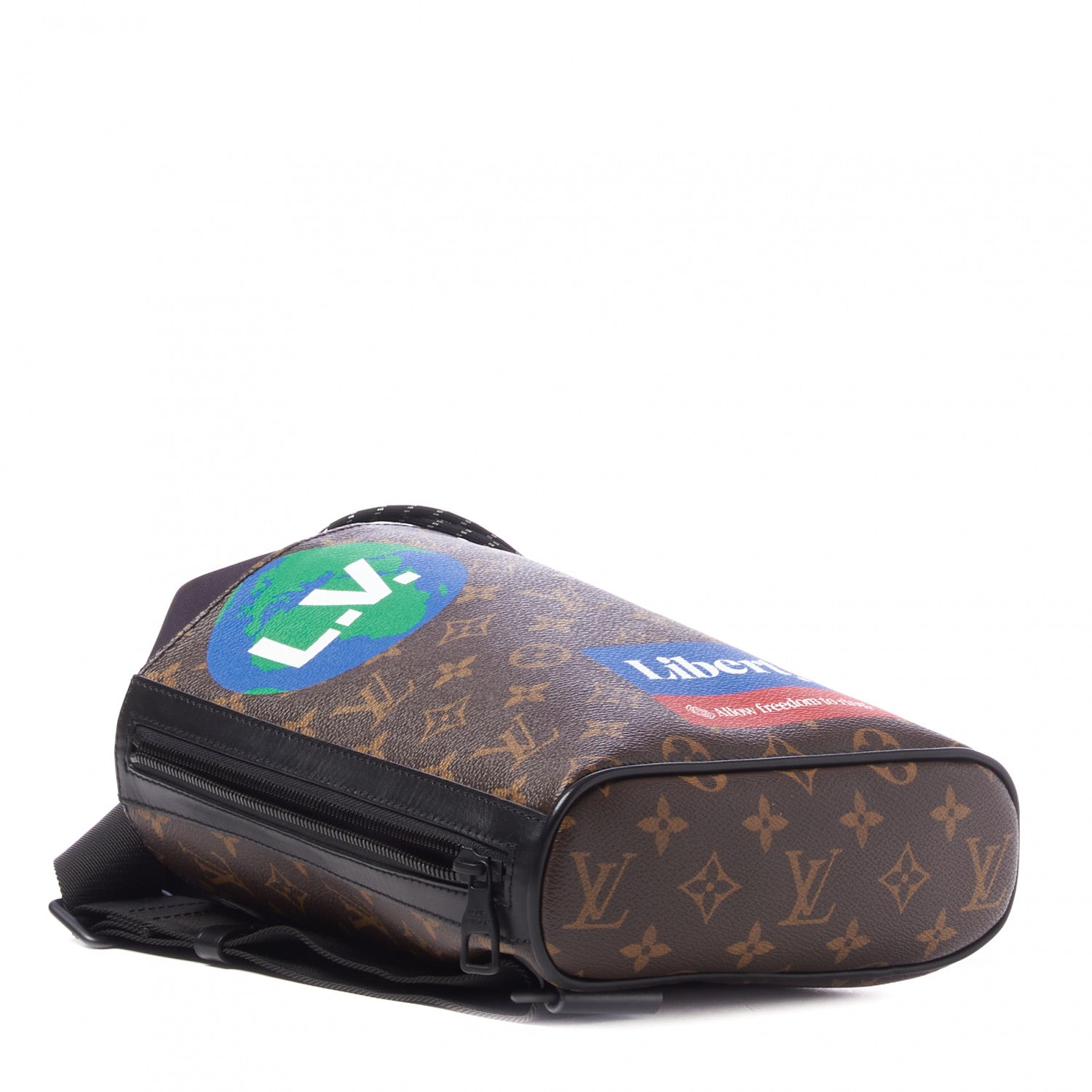 Louis Vuitton Monogram Chalk Sling Bag Marron 3 of 7
