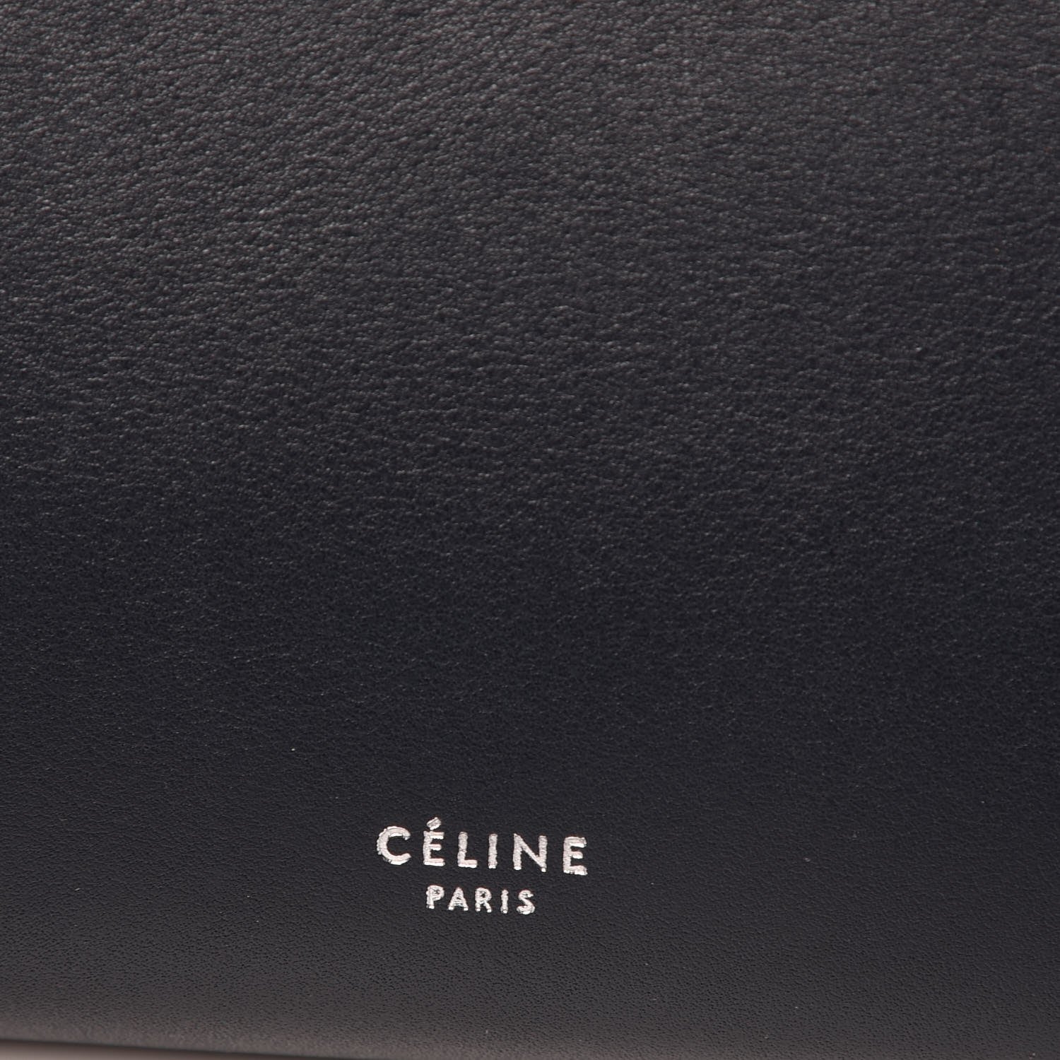 Celine Smooth Calfskin Micro Bi-Color Braided Belt Bag Dark Sea 6 of 10