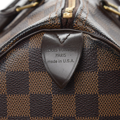 Louis Vuitton Damier Ebene Speedy 30 6 of 19