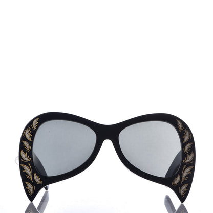 Gucci Pearl Oversized Sunglasses GG0143S Black 2 of 7