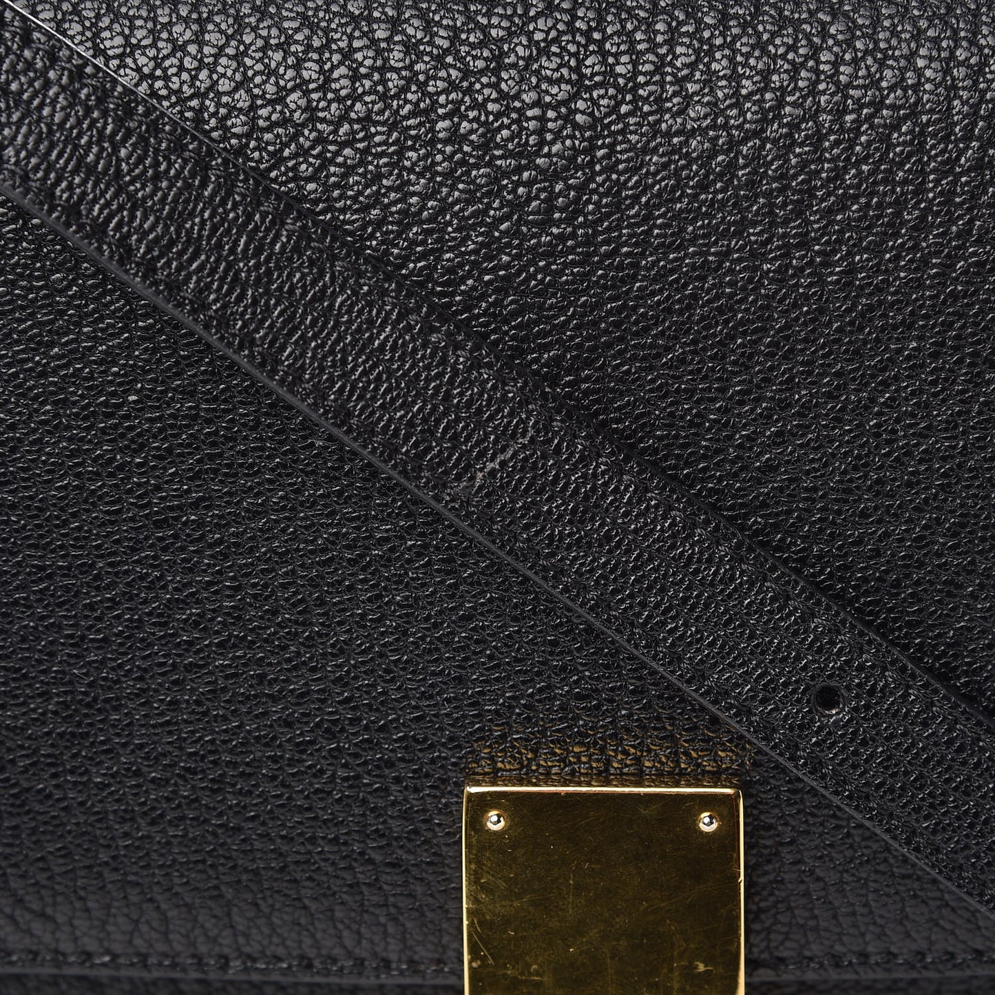 Goatskin Medium Classic Box Flap Bag Black