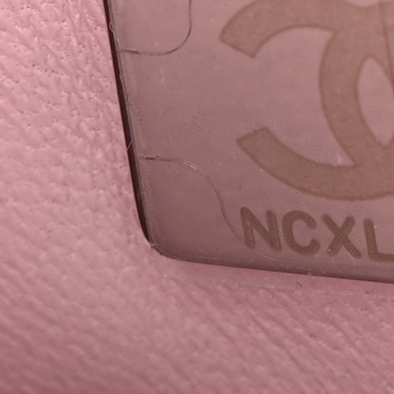 Iridescent Caviar Quilted Extra Mini Coco Handle Flap Light Pink